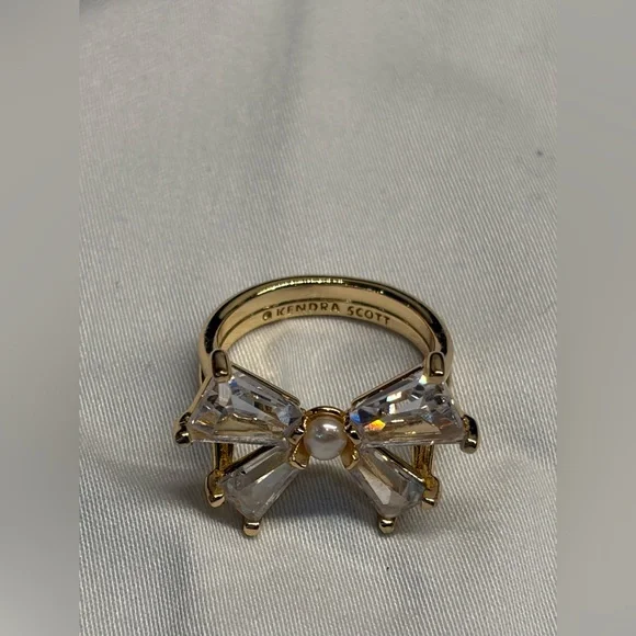 Kendra Scott Gold and Silver Women's Ring - Picture 3 of 4